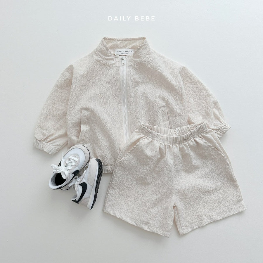 (2-3Y) Summer Windbreaker 2pc Set