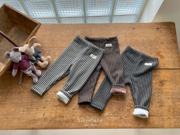 Mink Checker Leggings