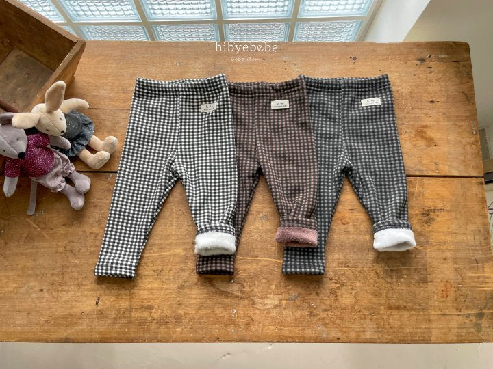 Mink Checker Leggings