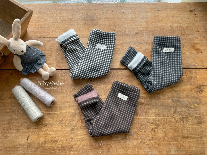 Mink Checker Leggings