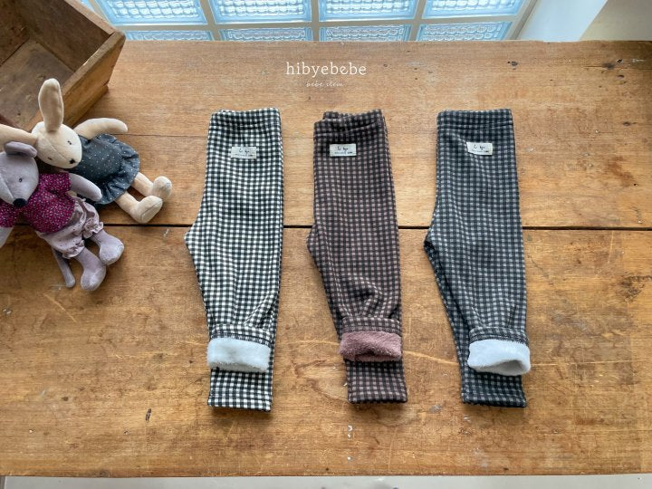 Mink Checker Leggings