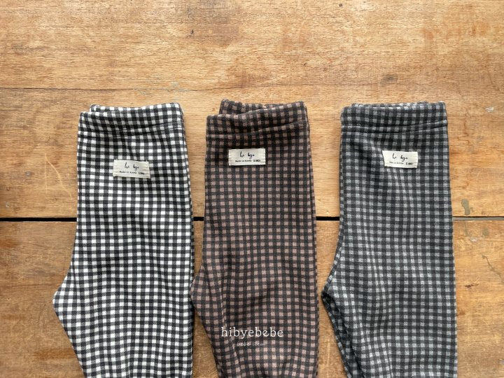 Mink Checker Leggings