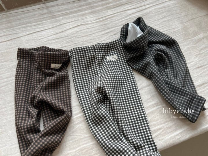 Mink Checker Leggings
