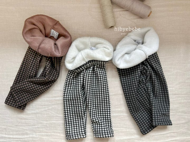 Mink Checker Leggings