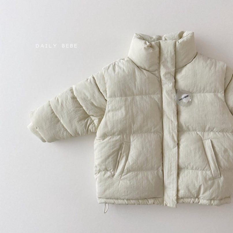(3-4Y) Two Way Puffer Vest/Jacket