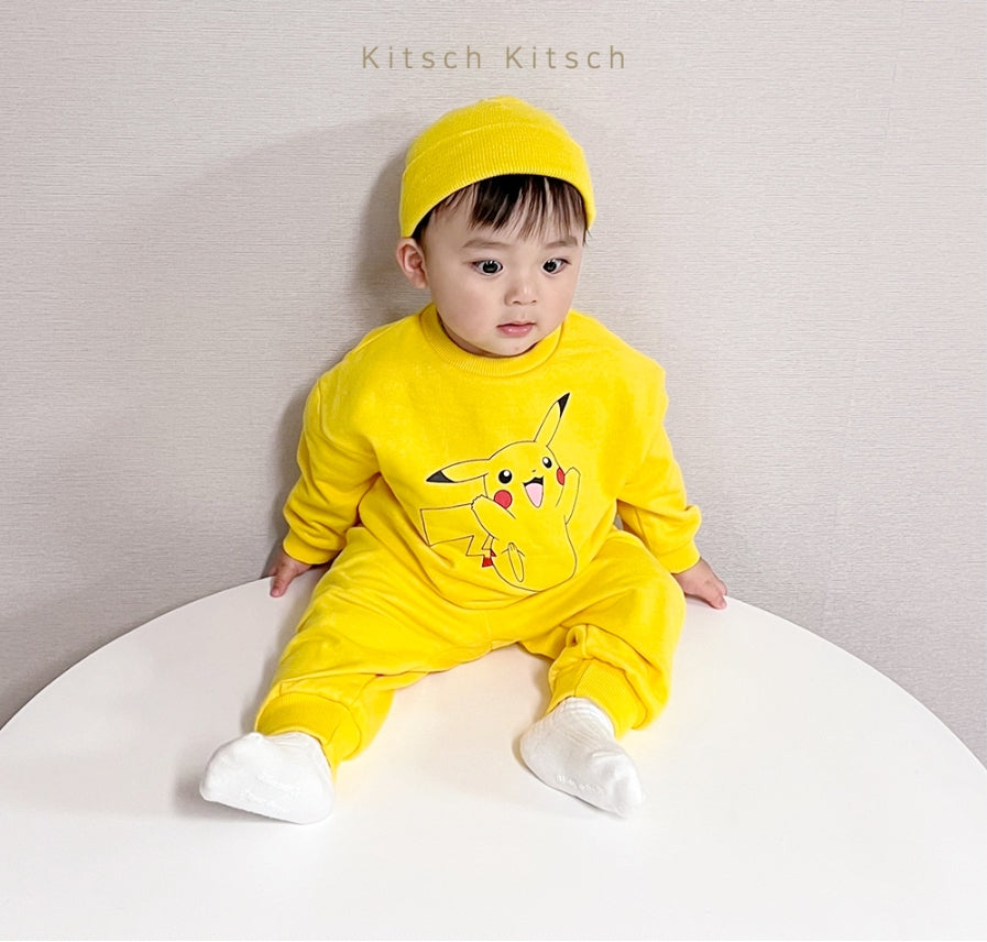 (0-3Y) Pokemon 2pc Set
