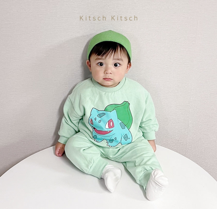 (0-3Y) Pokemon 2pc Set