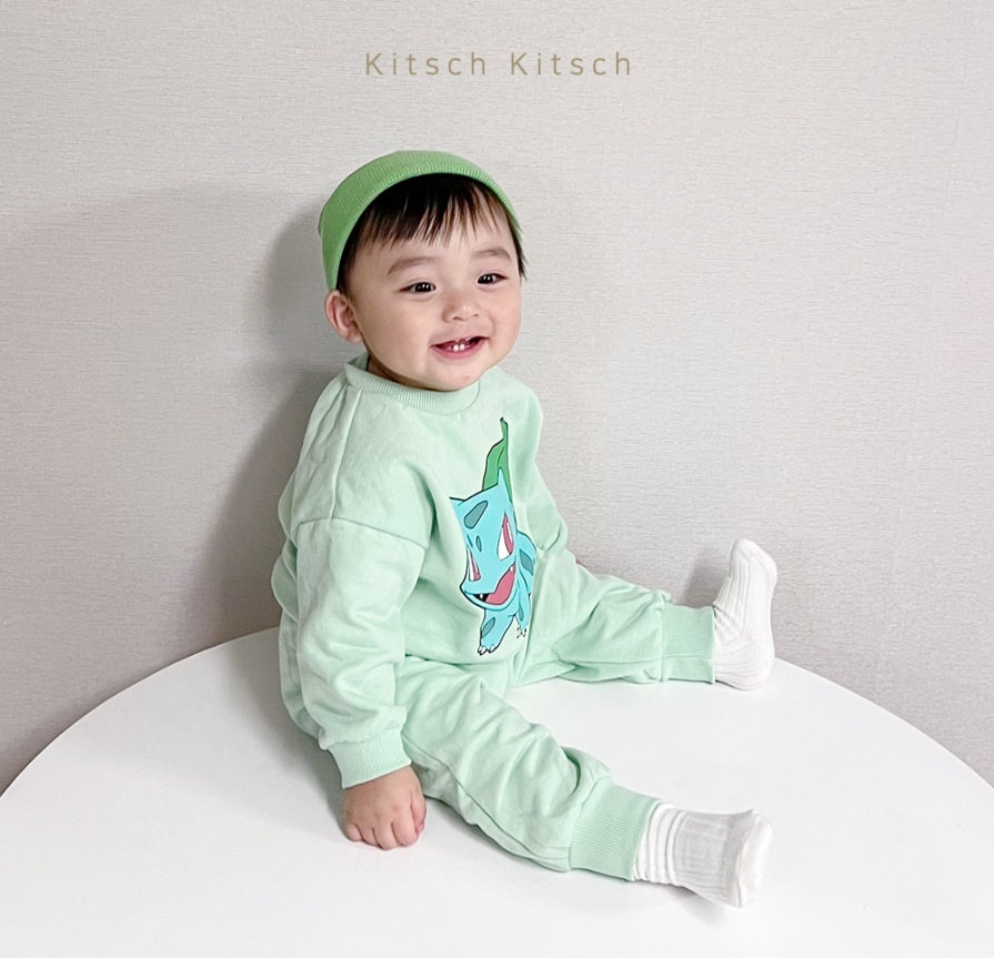 (0-3Y) Pokemon 2pc Set