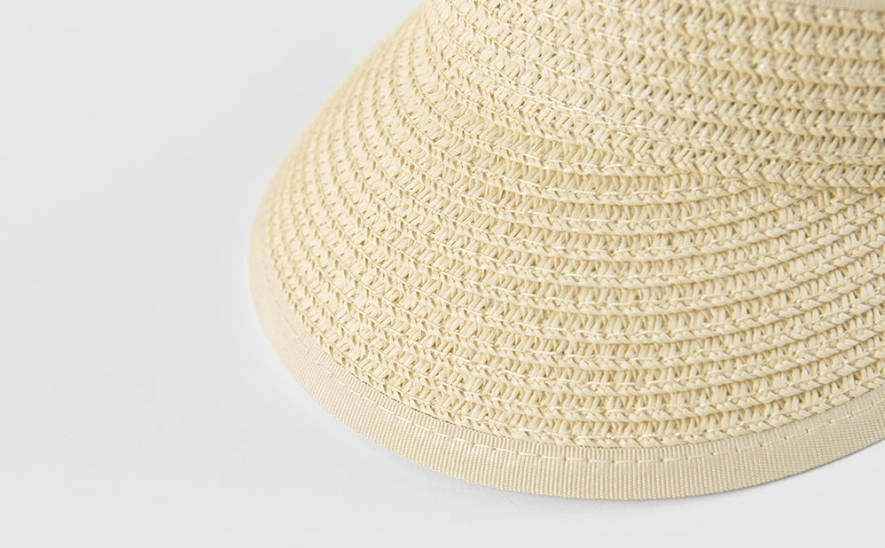(1-2Y) Rabbit Straw Baby Sun Cap