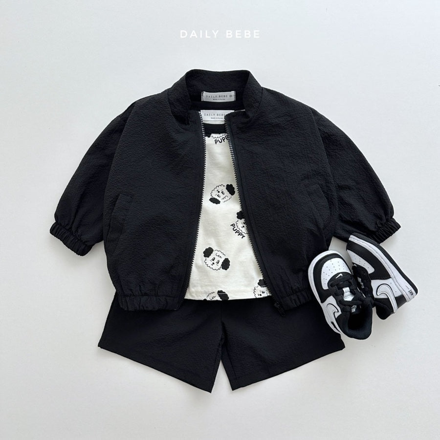 (2-3Y) Summer Windbreaker 2pc Set