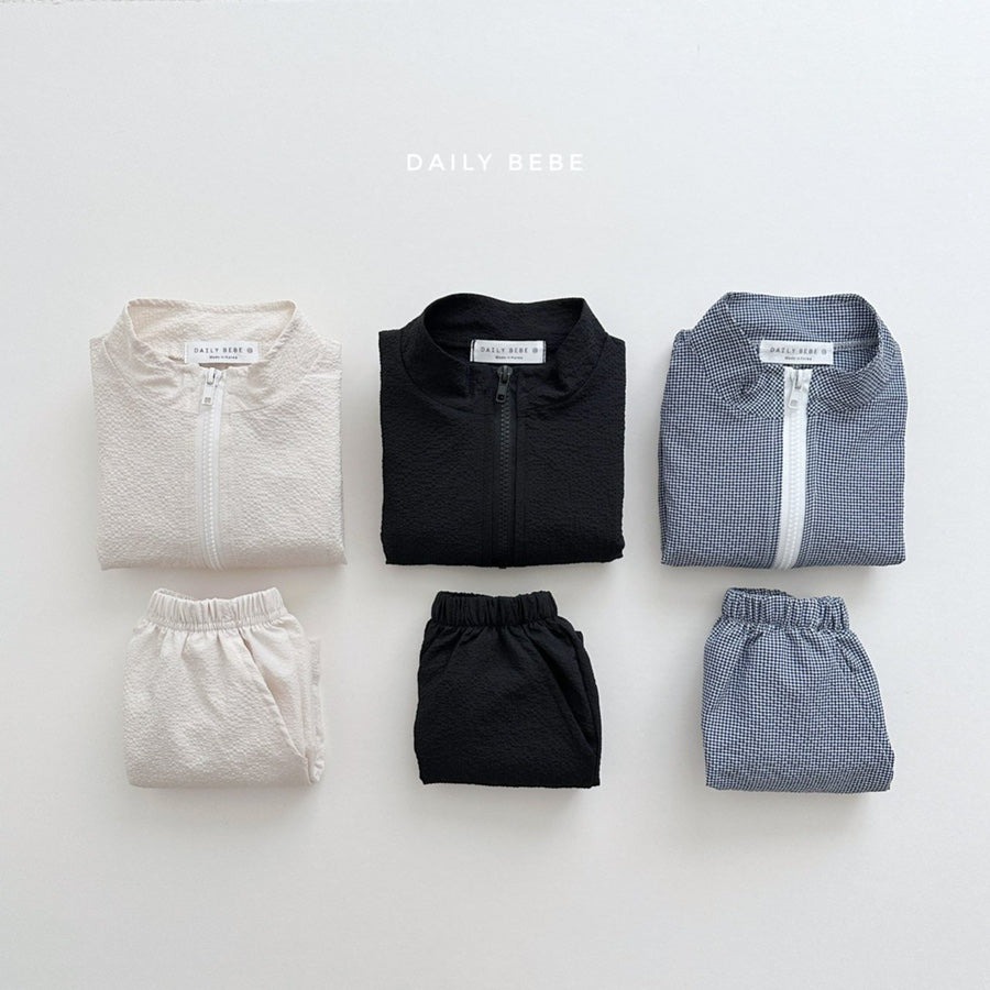 (2-3Y) Summer Windbreaker 2pc Set