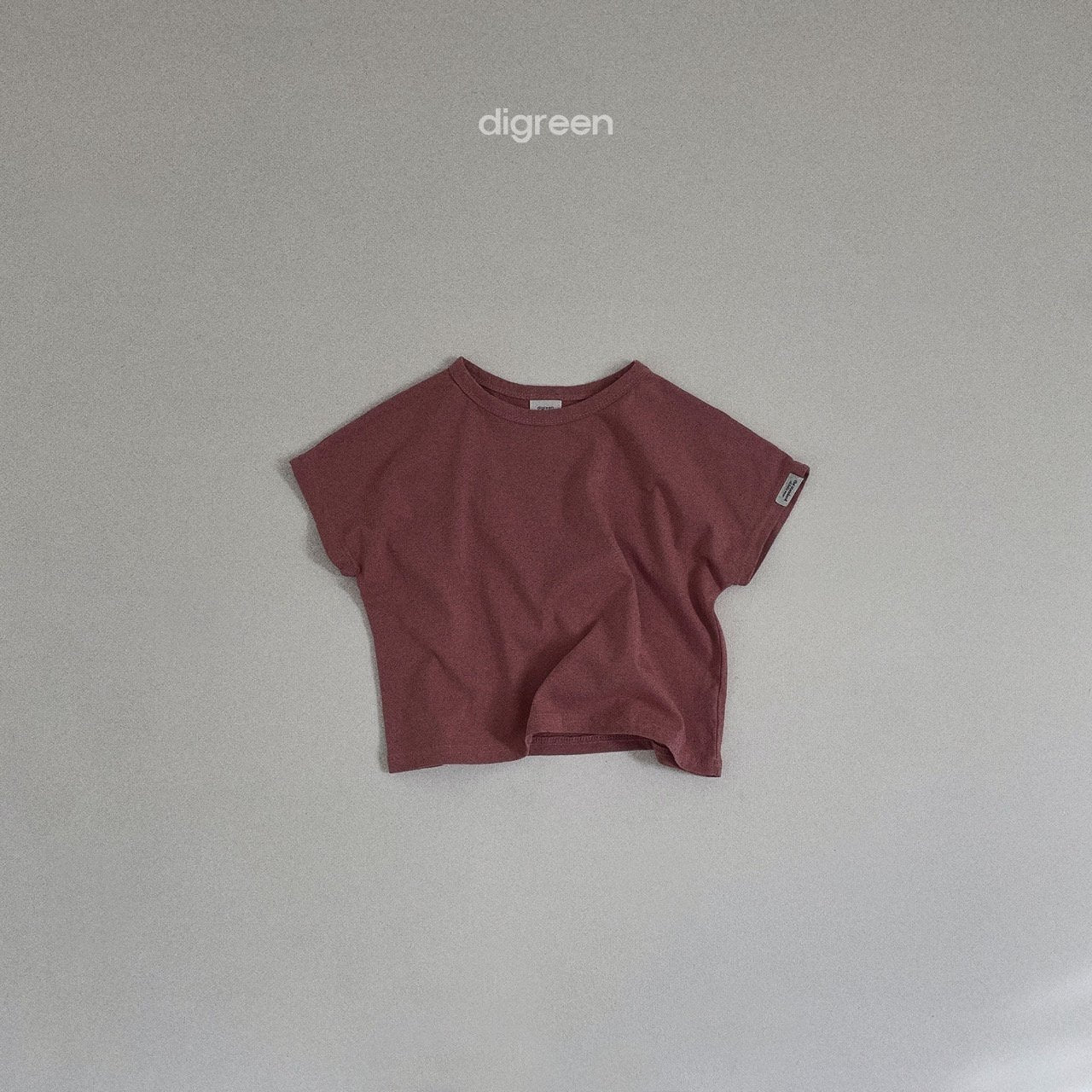 (1-2Y) Short Sleeve Natural Tee
