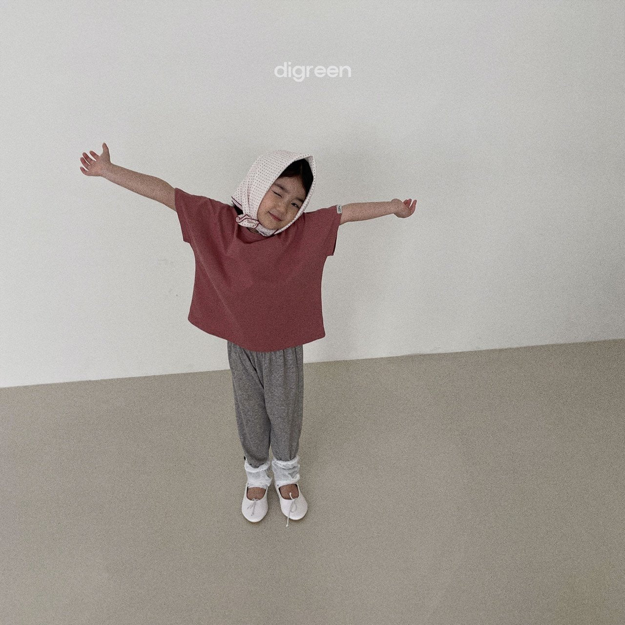 (1-2Y) Short Sleeve Natural Tee