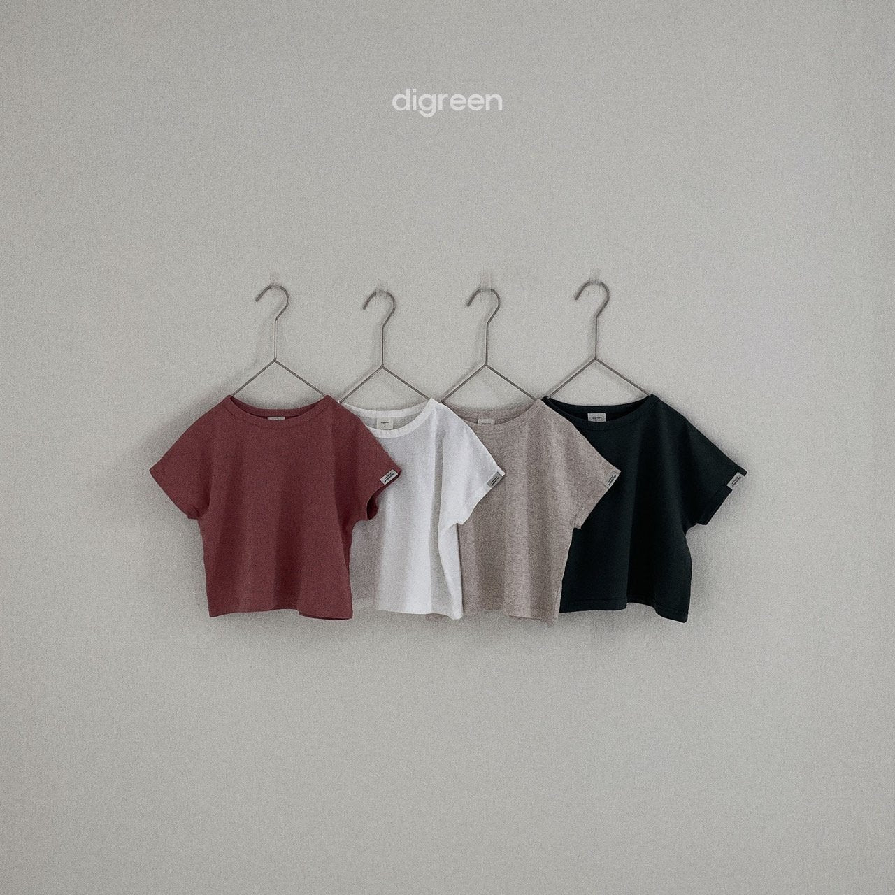 (1-2Y) Short Sleeve Natural Tee