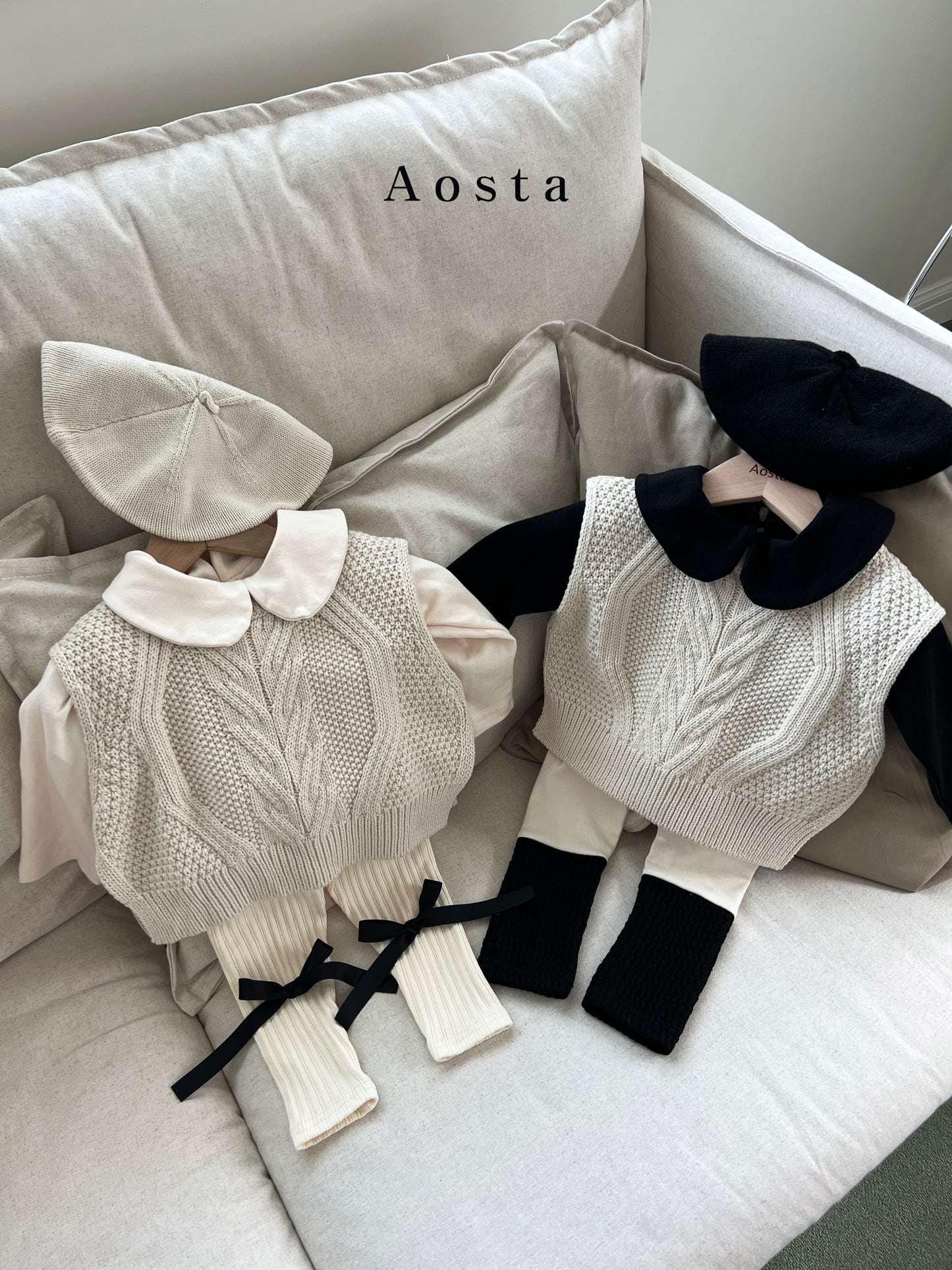(4-5Y) Aosta Color Block Leggings
