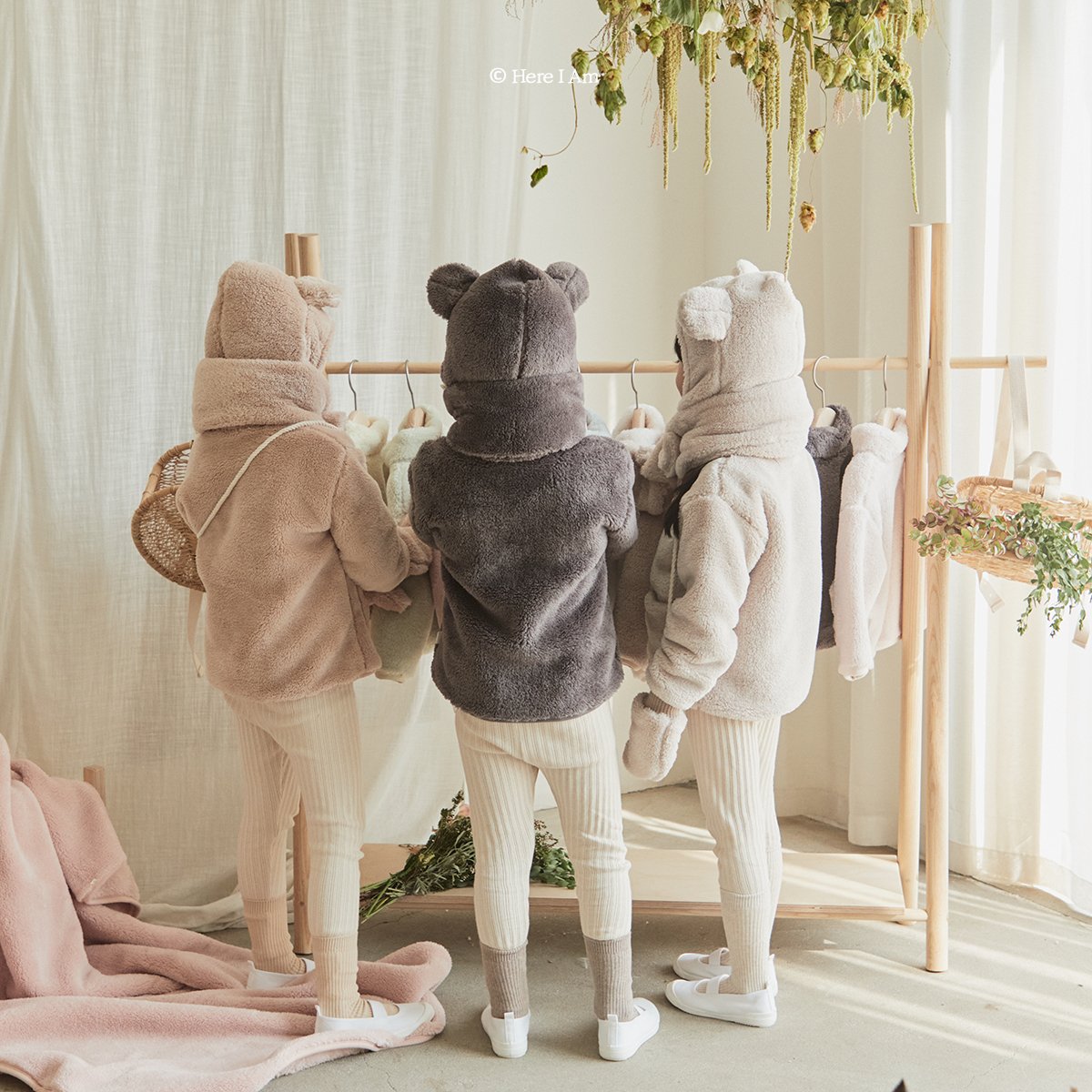 (Creme Yellow, 3-4Y) Kinder Fleece Jacket