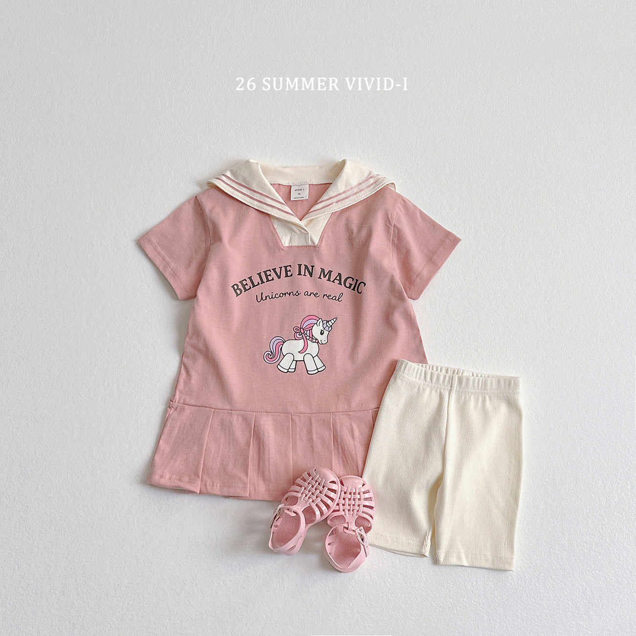[Preorder] Unicorn Sailor Collar Dress