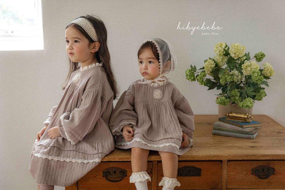 (3-6Y) Petite Coeurs Lovely Dress