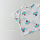 (2-6Y) Patterned Shortsleeve Tee