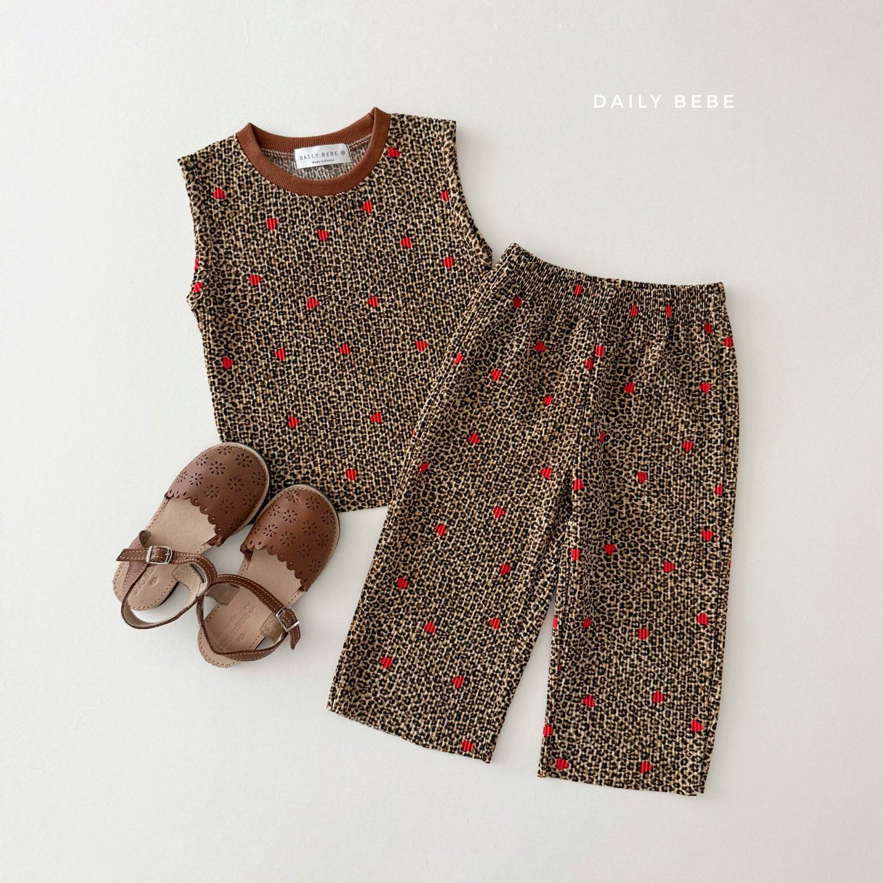 [Preorder] Contrast Pleated Set