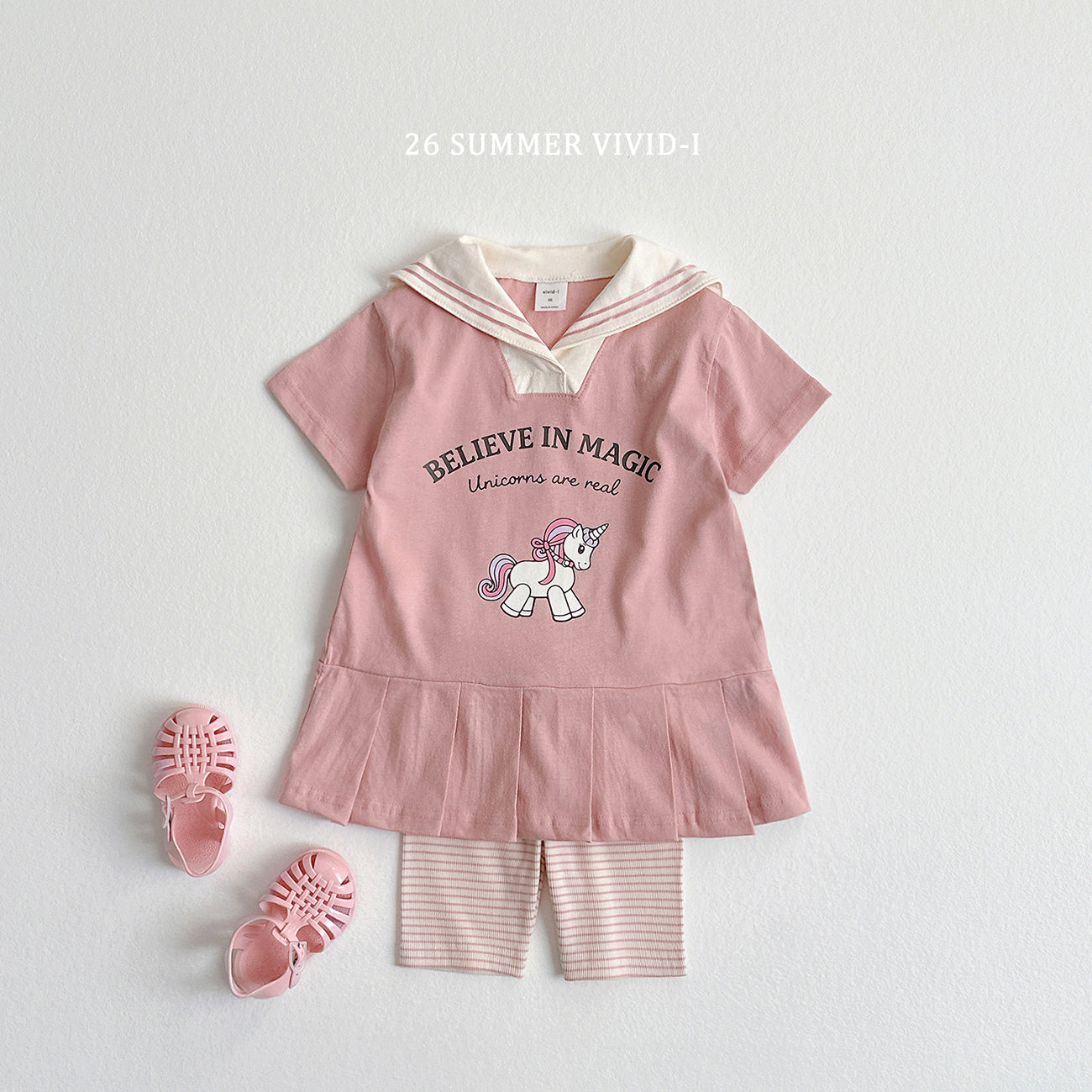[Preorder] Unicorn Sailor Collar Dress