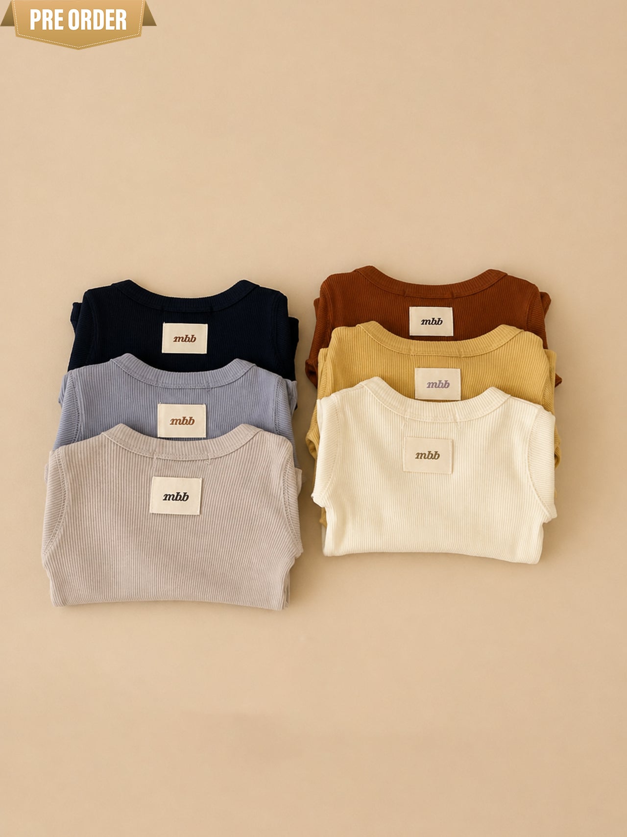 [Preorder] Mono Rib Tee