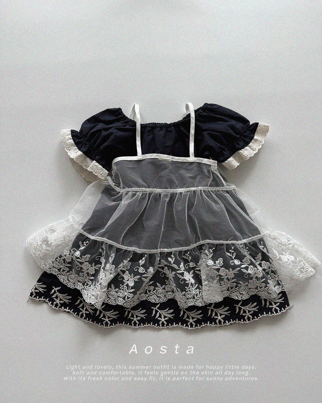 [Preorder] Lace Open Dress