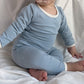 Plain Top and Bottom Pajama Set