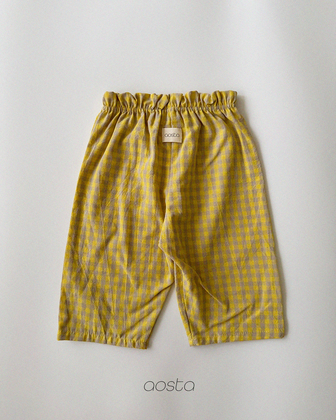 [Preorder] Caramel Check Pants