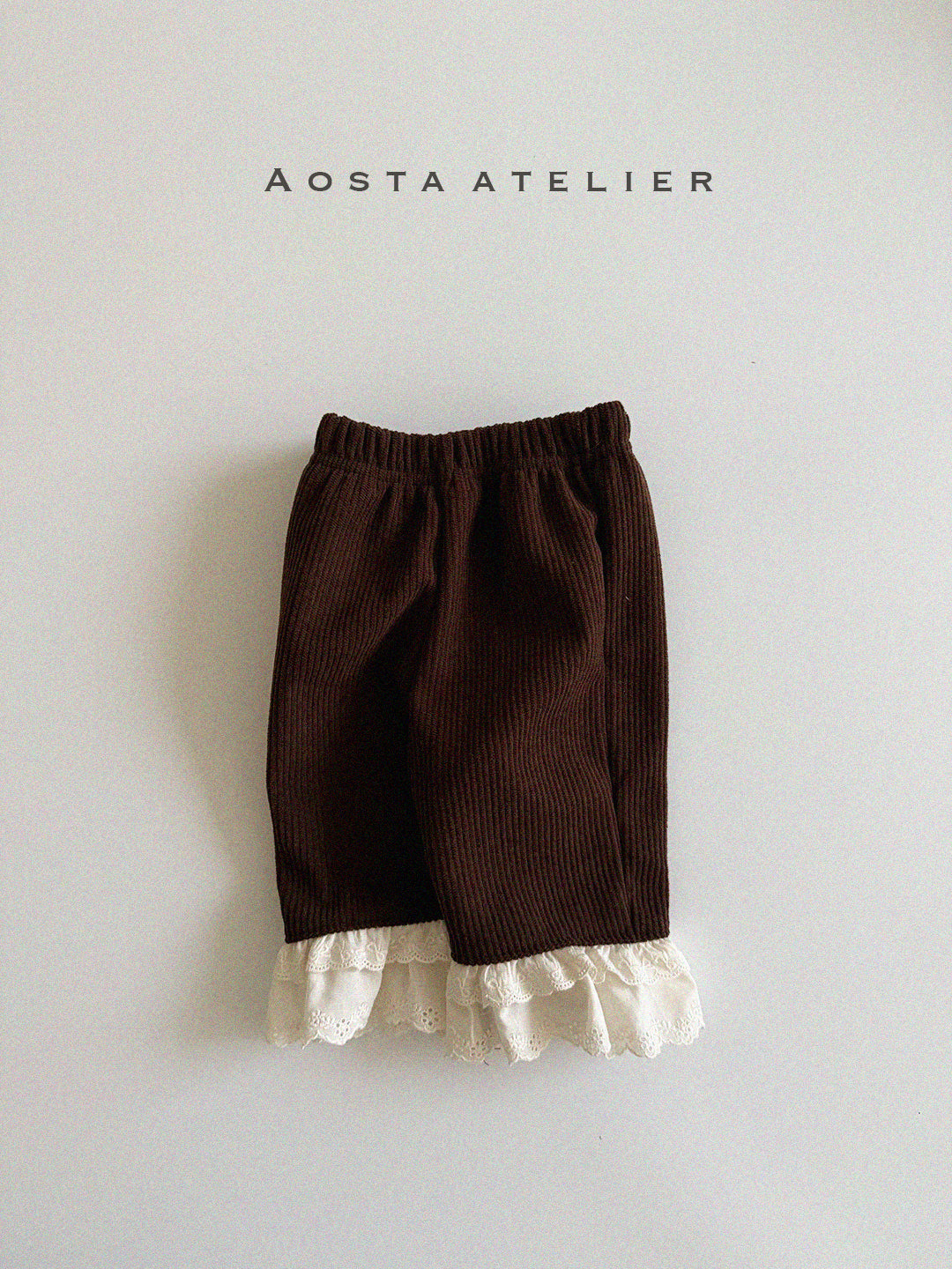 [Preorder] Corduroy Frill Pants