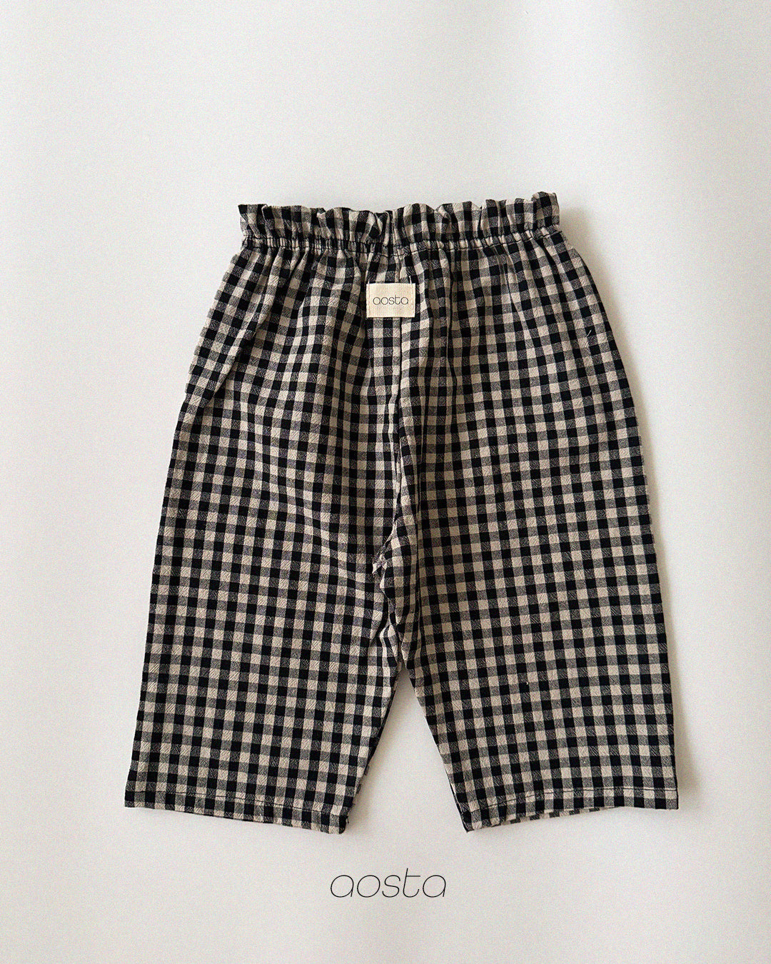 [Preorder] Caramel Check Pants