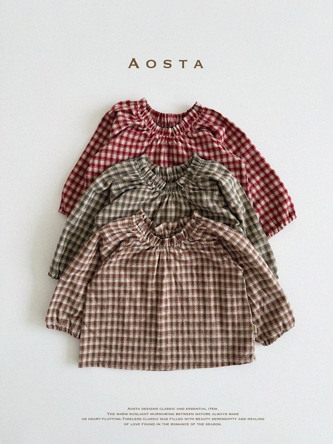 [Preorder] Le Check Blouse