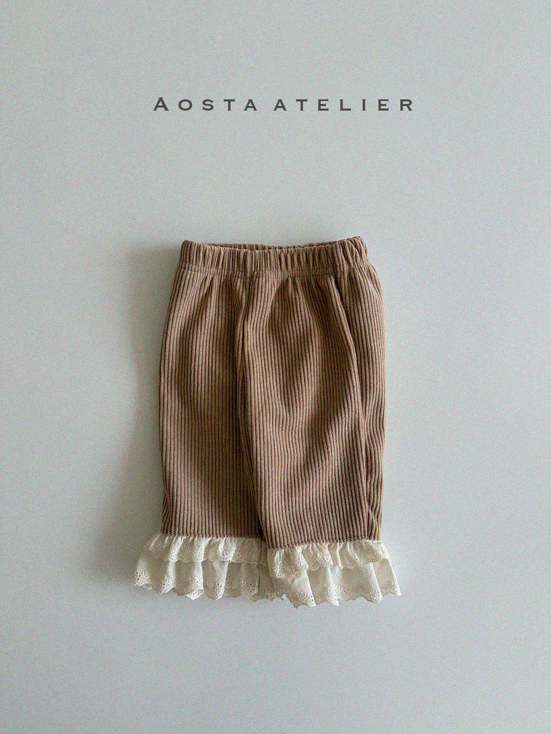 [Preorder] Corduroy Frill Pants