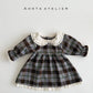 [Preorder] Wool Check Dress