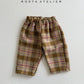 [Preorder] Wool Check Pants