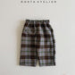 [Preorder] Wool Check Pants