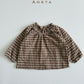 [Preorder] Le Check Blouse