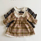 [Preorder] Wool Check Dress