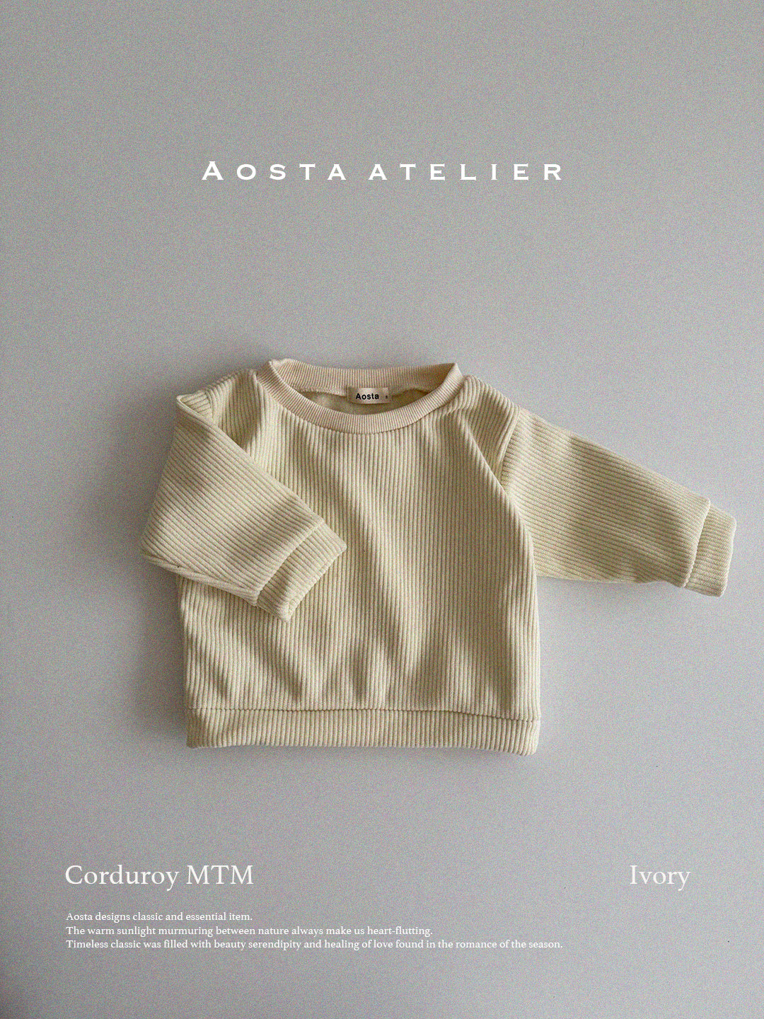 [Preorder] Corduroy Sweatshirts