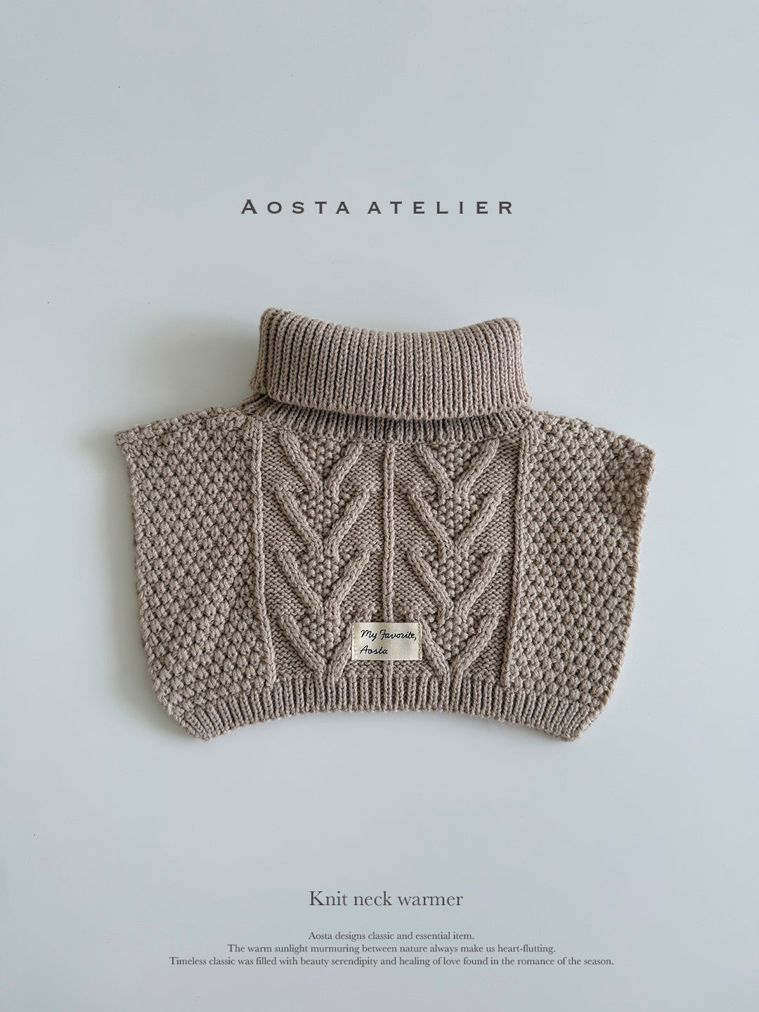 [Preorder] Knit Neck Warmer