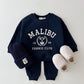 (4Y) Malibu Sweatshirt/pant Set