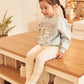 (2-5Y) Solid Ribbed Leggings