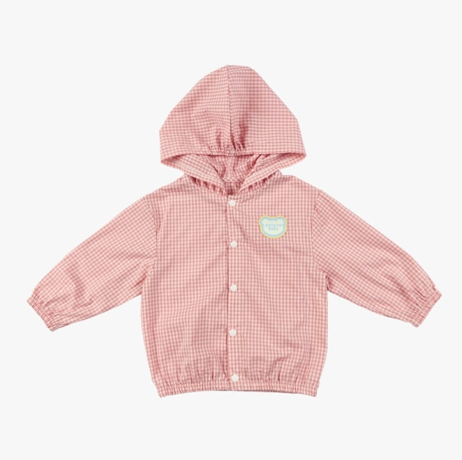 (1-3Y) Plaid Windbreaker Jacket