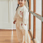 (4-5Y) Sunny Crease Top and Bottom Set