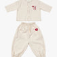 (4-5Y) Sunny Crease Top and Bottom Set