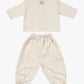 (4-5Y) Sunny Crease Top and Bottom Set