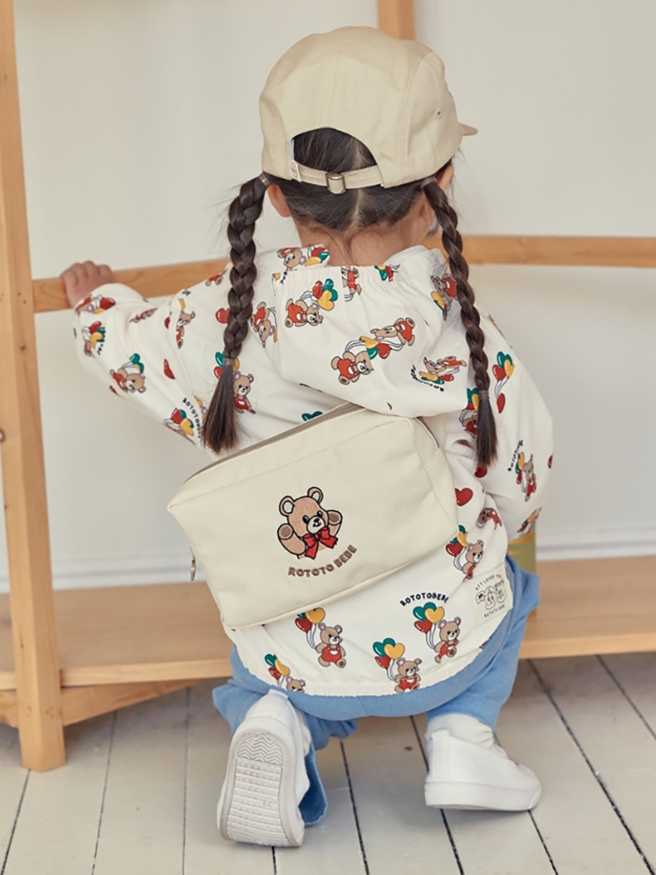 Sunny Kids Embroidery Belt Bag