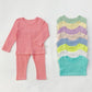 (4-7Y) Cotton Mesh 2pc Lounge Set