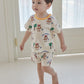 (5Y) Contrast Binding Loungewear