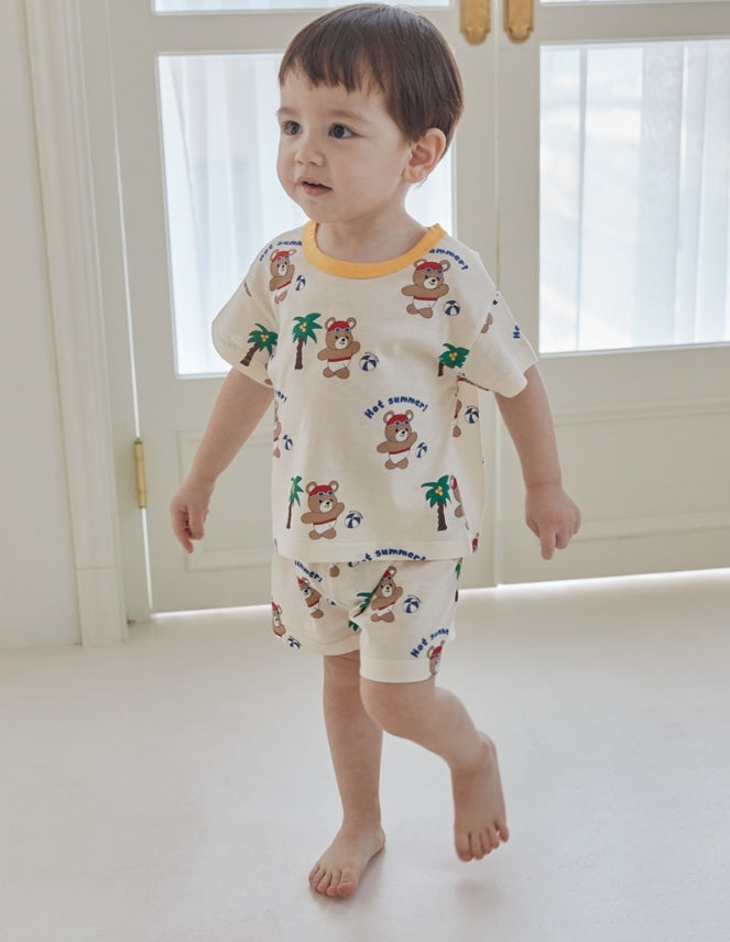 (5Y) Contrast Binding Loungewear